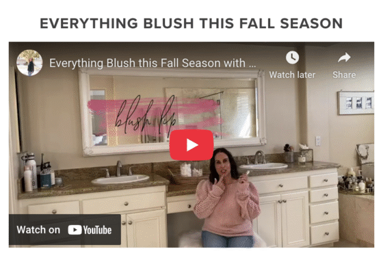 Everything Blush this Fall Season with Everything Evelyne