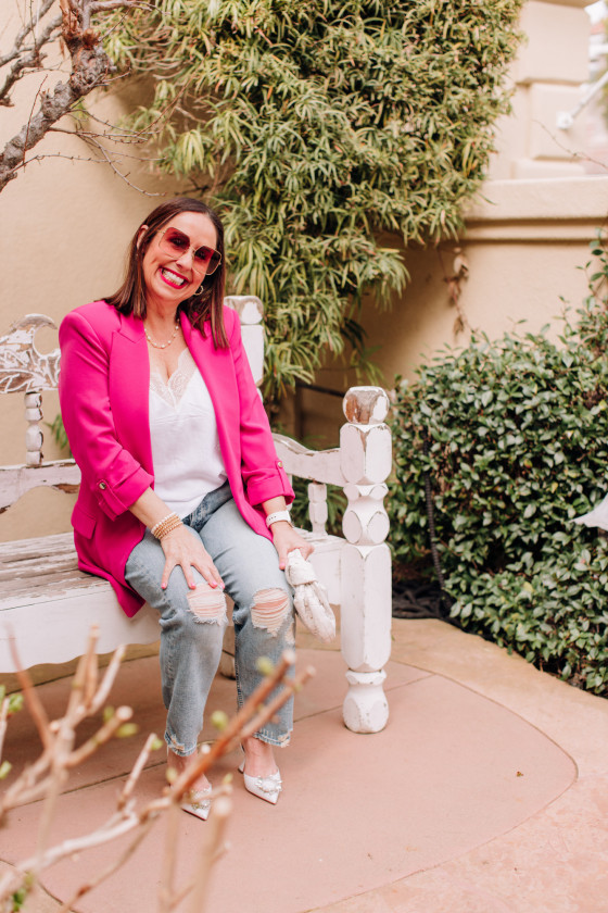 Think Pink: Favorite Staple Spring Blazer