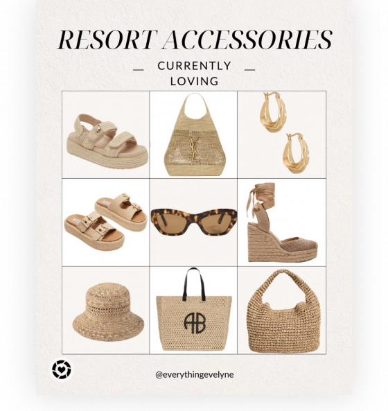 My Favorite Resort Accessories